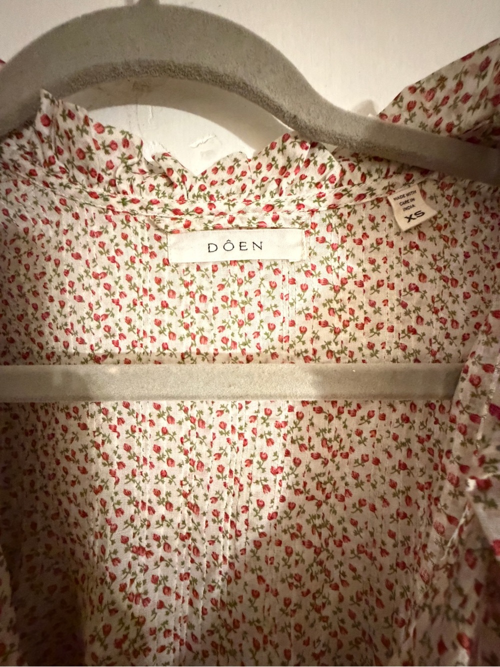 Doen STANTON DRESS -- BERRY BISOU FLORAL - Picture 5 of 10